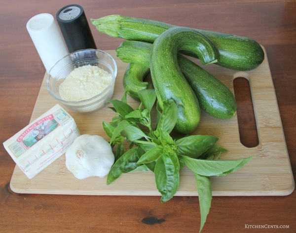 basil-garlic-parmesan-zucchini-spears-ingredients-kitchencents-com