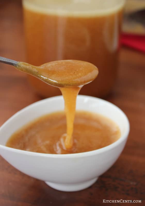 buttermilk-salted-caramel-sauce | KitchenCents.com