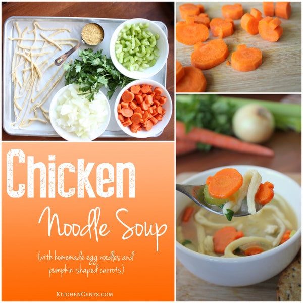 Homemade Chicken Noodle Soup | KitchenCents.com