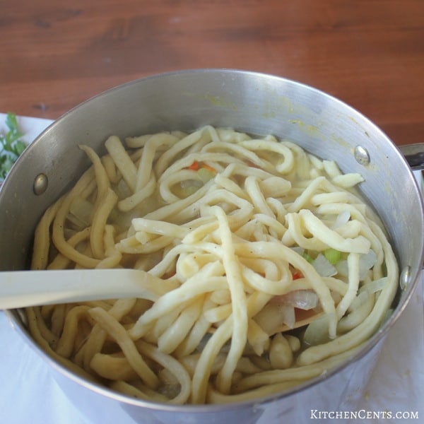 Homemade Egg Noodles | KitchenCents.com