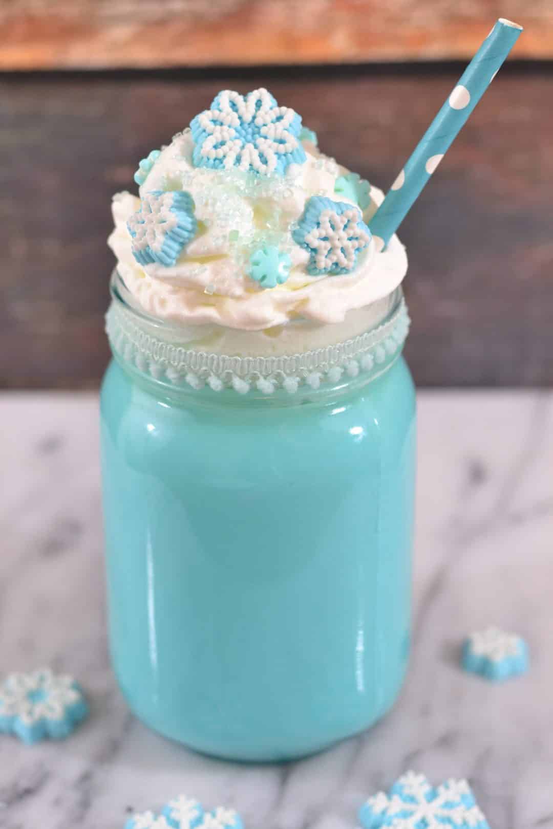 Disney's Frozen White Hot Chocolate | 15+ Hot Chocolate recipes