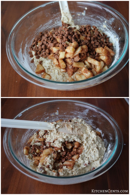 Easy Cinnamon Apple Oatmeal Breakfast Muffins | KitchenCents.com