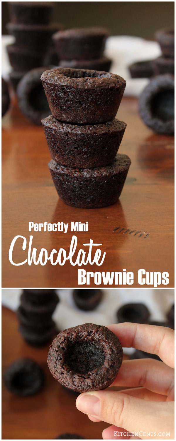 Perfectly Mini Chocolate Brownie Bites | Kitchen Cents