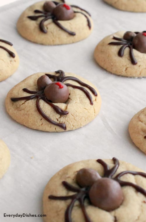 Halloween Spider Cookies | 25+ Halloween Treats Kids will Love