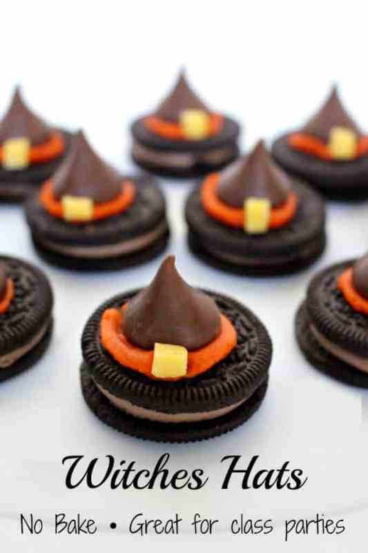 Witch Hat Cookies | 25+ Halloween Treats Kids will Love