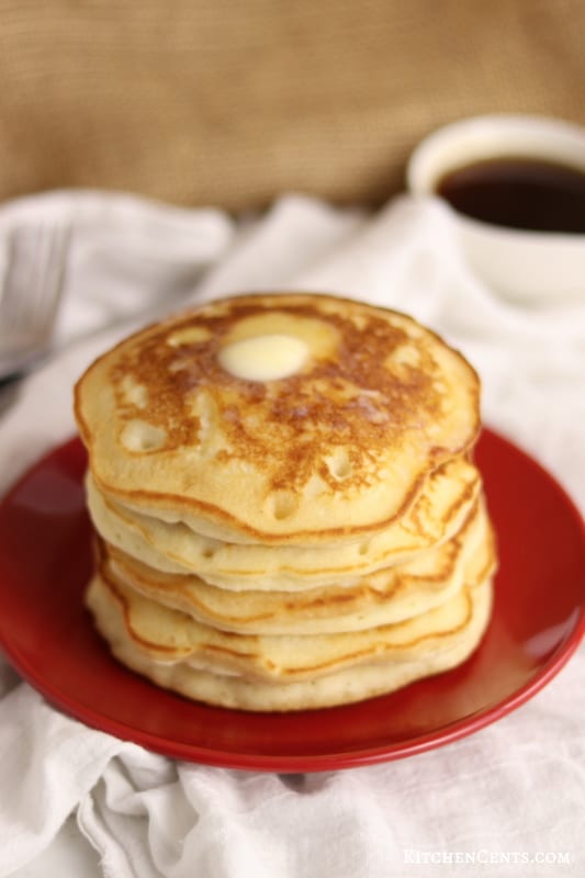 Fluffy Classic Buttermilk Pancakes | Kitchen Cents