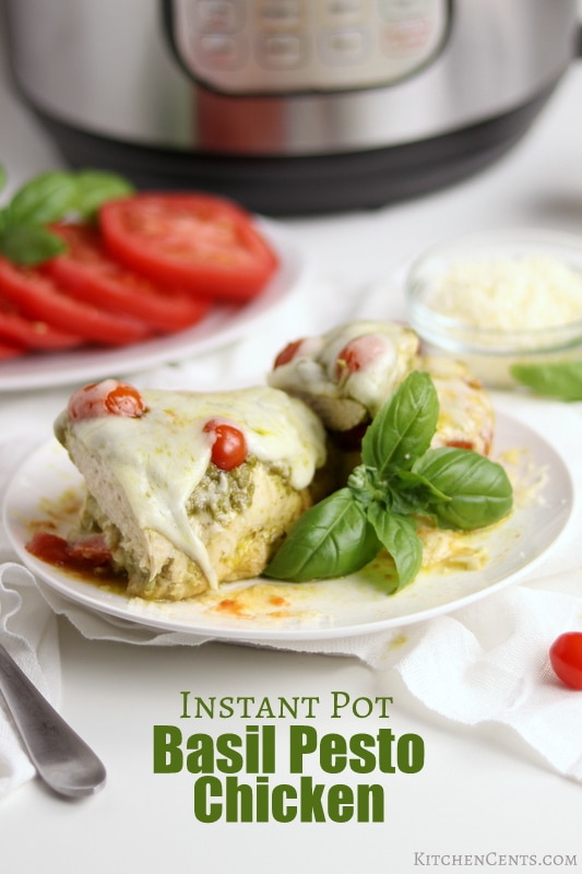 Instant Pot Basil Pesto Chicken | Kitchen Cents