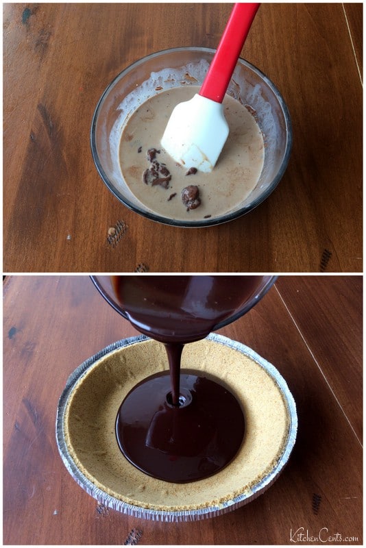 Easy 5-Ingredient Double Chocolate Cream Pie | Kitchen Cents