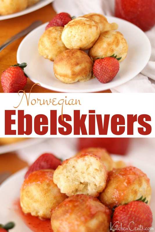 Norwegian Ebelskivers pancake balls | Kitchen Cents