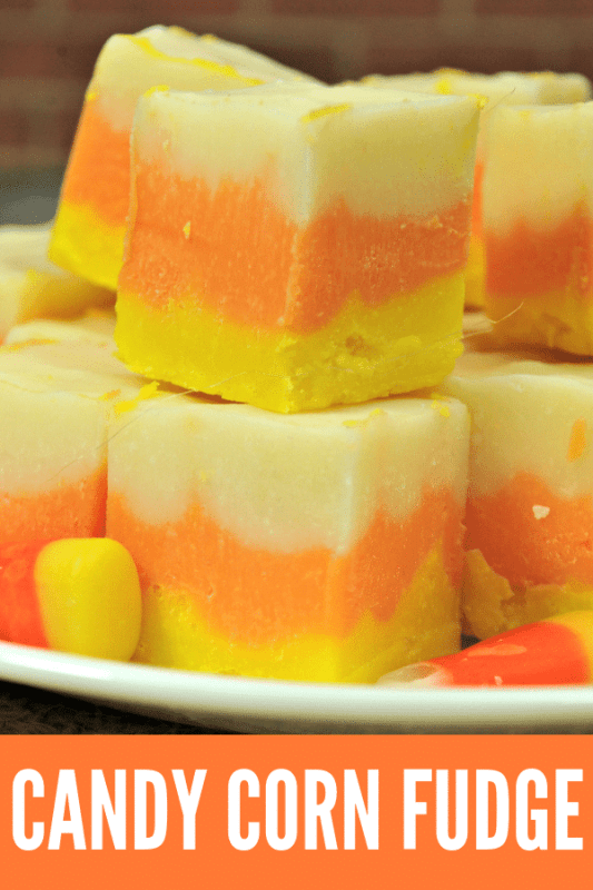 Candy Corn Fudge | 21+ Easy No-Bake Halloween Treats | Kitchen Cents