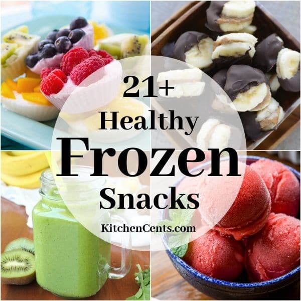 21+ Healthy Frozen Snacks | Kitchen Cents