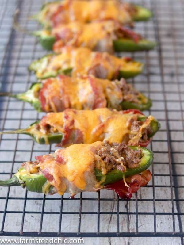 Low Carb Jalapeno Poppers | 21+ Low-Carb Snacks