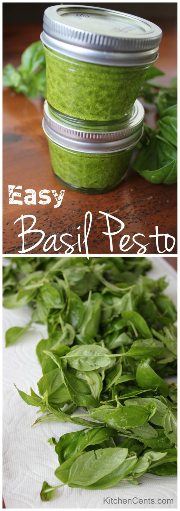 Easy Basil Pesto | KitchenCents.com