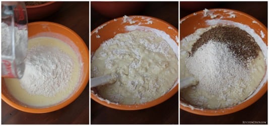 add-flour-oats-and-flaxseed | KitchenCents.com