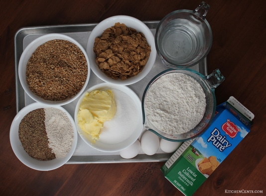 bran-muffin-ingredients | KitchenCents.com