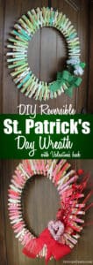 DIY Reversible St. Patrick's Day Wreath | KitchenCents.com