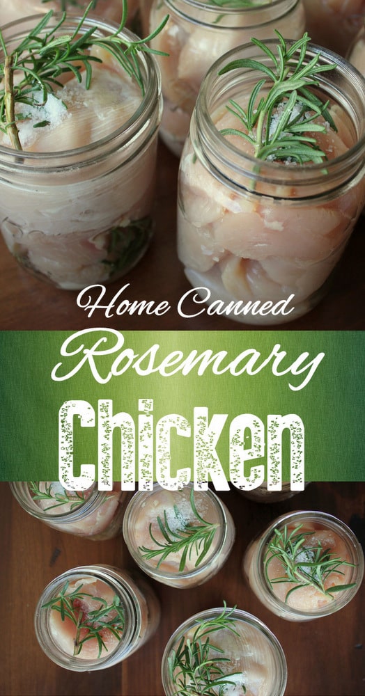 Home canned Rosemary Chicken | KitchenCents.com