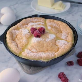 Sweet Baked Fluffy Omelet | KitchenCents.com