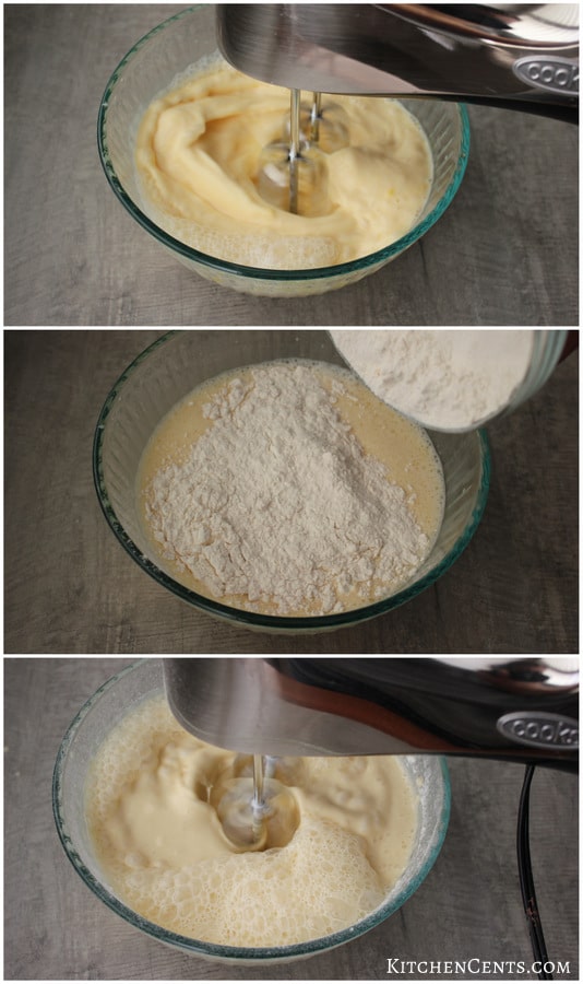 Making crepes batter | KitchenCents.com