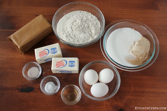 Ingredients needed for Smores Cookies Recipe | KitchenCents.com