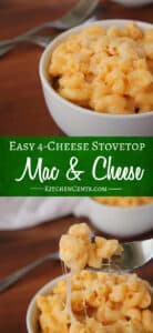 Easy 4-Cheese Stovetop Mac and Cheese | Kitchen Cents