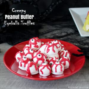 Creepy Peanut Butter Eyeballs | Kitchen Cents