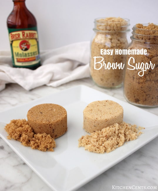 How to Make Brown Sugar - Easy DIY Brown Sugar Recipe