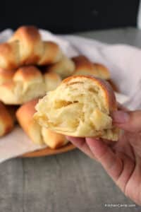 Look at the butter swirls in Butterhorn rolls | Kitchen Cents
