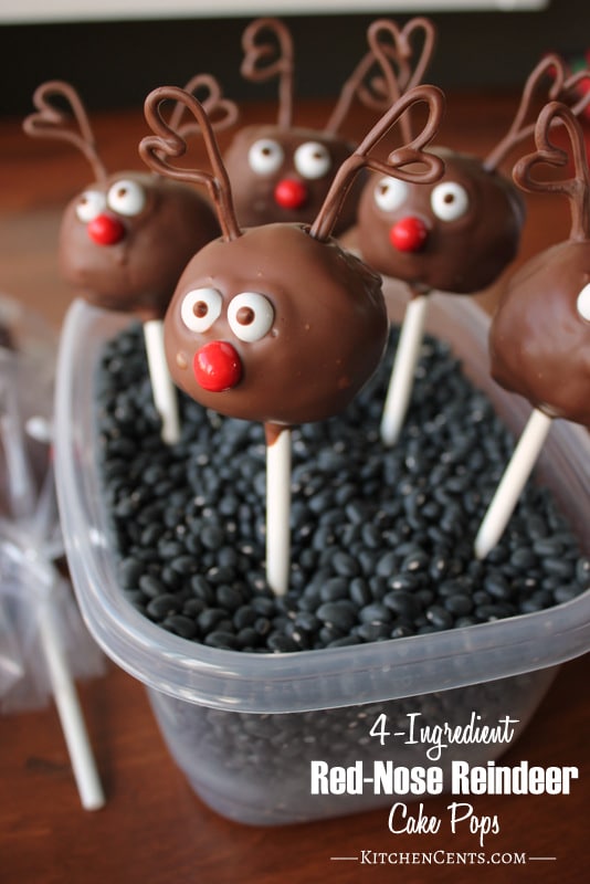 Reese's Cup Rudolph the Red Nose Reindeer Treats