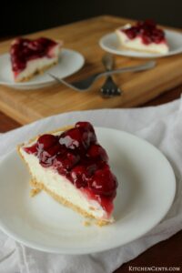 5-Minute Cherry Cheesecake | Kitchen Cents