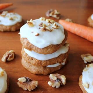 Super Easy Carrot Cake Cookies | Kitchen Cents