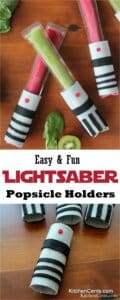 Easy Star Wars Lightsaber Popsicle Holder | Kitchen Cents