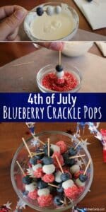 4th of July Blueberry Crackle Pops | Kitchen Cents