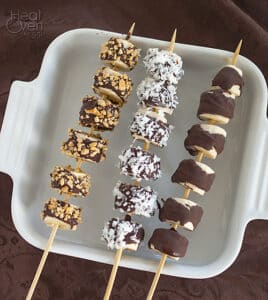 frozen-chocolate-banana-bites | 15+ Frozen Treats