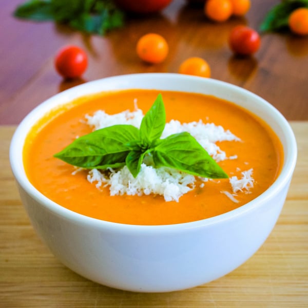 Easy Roasted Tomato Soup | Kitchen Cents