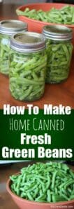 How to make Home Canned fresh Green Beans | Kitchen Cents
