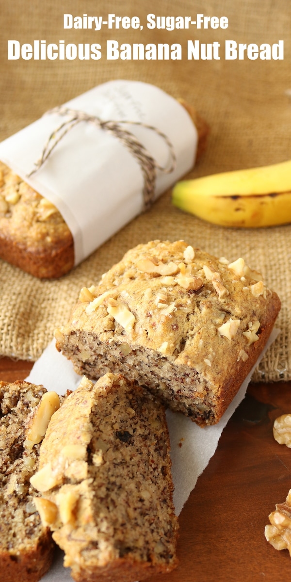 Healthy Banana Nut Bread | Kitchen Cents