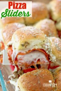Easy Pizza Sliders | 21+ Easy Appetizers