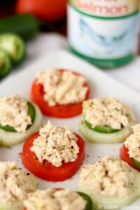 Quick and Easy Low-carb Creamy Easy Salmon Appetizer | Kitchen Cents