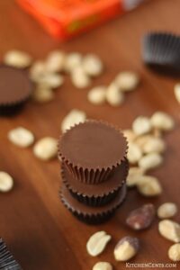 Easy, Quick Reese's Copycat Mini Peanut Butter Cups | Kitchen Cents