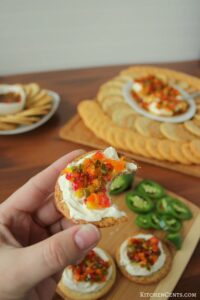 Amazing Pepper Relish Cheese Spread | 21+ Easy Appetizers