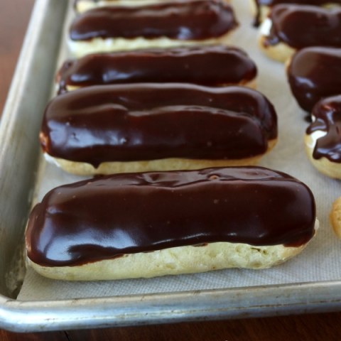 Fool-Proof Classic Eclairs | Kitchen Cents