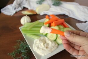 Easy Healthy Creamy Dill Dip | Kitchen Cents