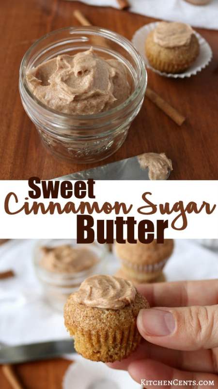 Sweet Cinnamon Butter: great on muffins, toast, & MORE - Kitchen Cents