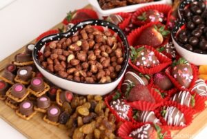 Easy Valentine's Dessert Charcuterie Tray | Kitchen Cents