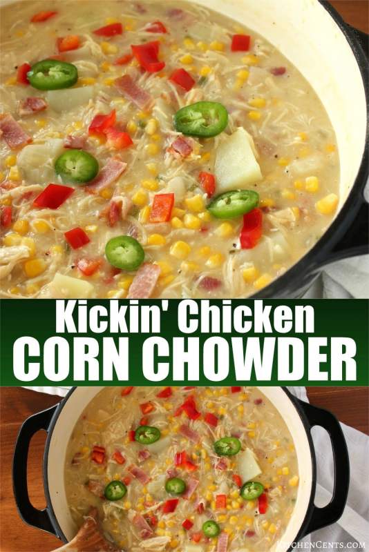 Spicy Chicken Corn Chowder | Kitchen Cents