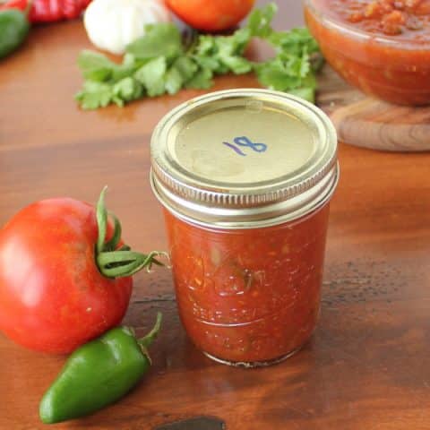 Easy Home-canned Homemade Salsa | Kitchen Cents