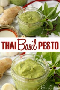 Easy Blender Thai Basil Pesto | Kitchen Cents