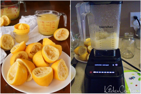 How to make Classic Freshly Squeezed Lemonade with sugar recipe | Kitchen Cents