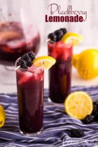Easy Homemade Blackberry Lemonade Recipe | Kitchen Cents